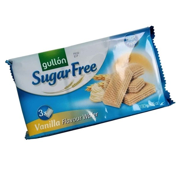 GULLON SUGAR FREE VANILLA BISCUITS 180G
