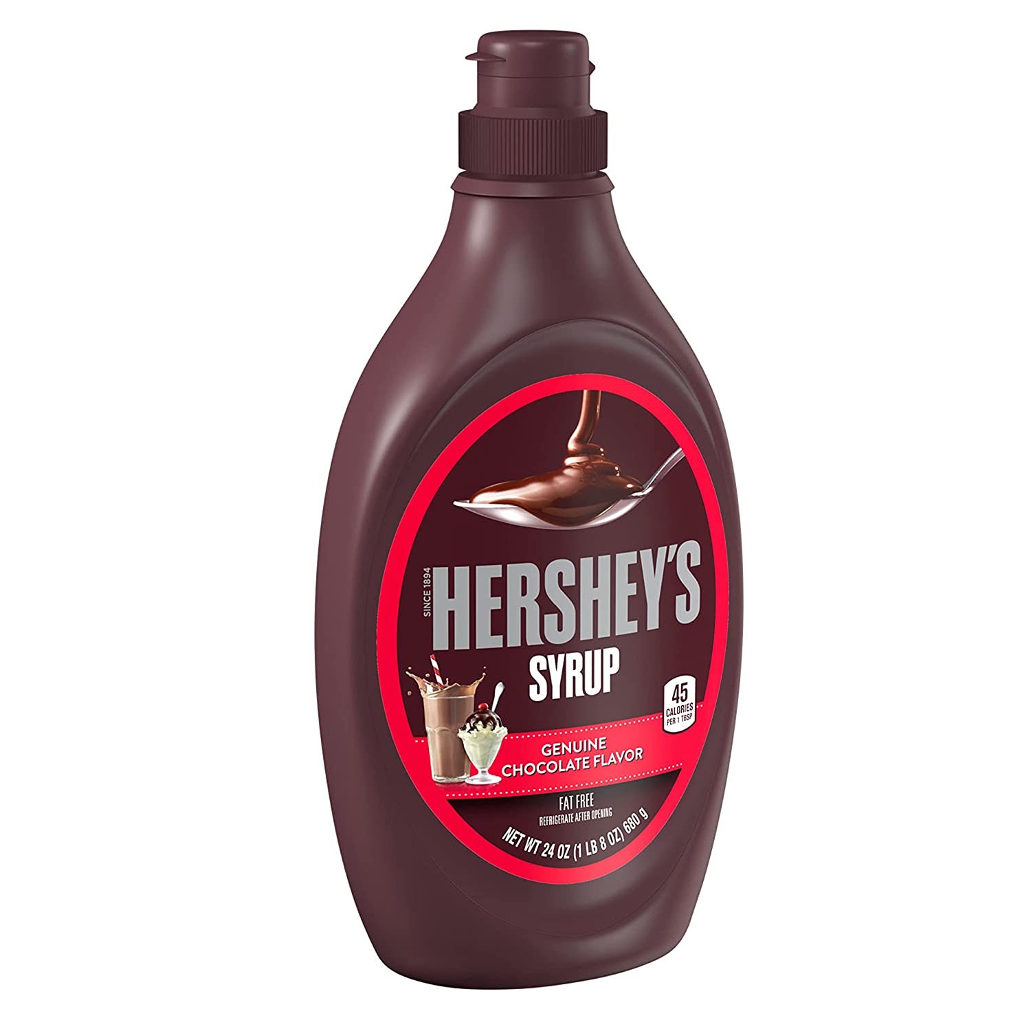 HERSHYS SYRUP CHOCLATE 680G