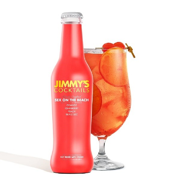JIMMYS ORANGE PEACH 250ML