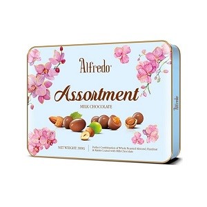 ALFREDO ASSORTMENT MILK CHOCOLATE 300G