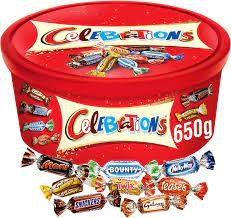CELEBRATIONS BOX 650G
