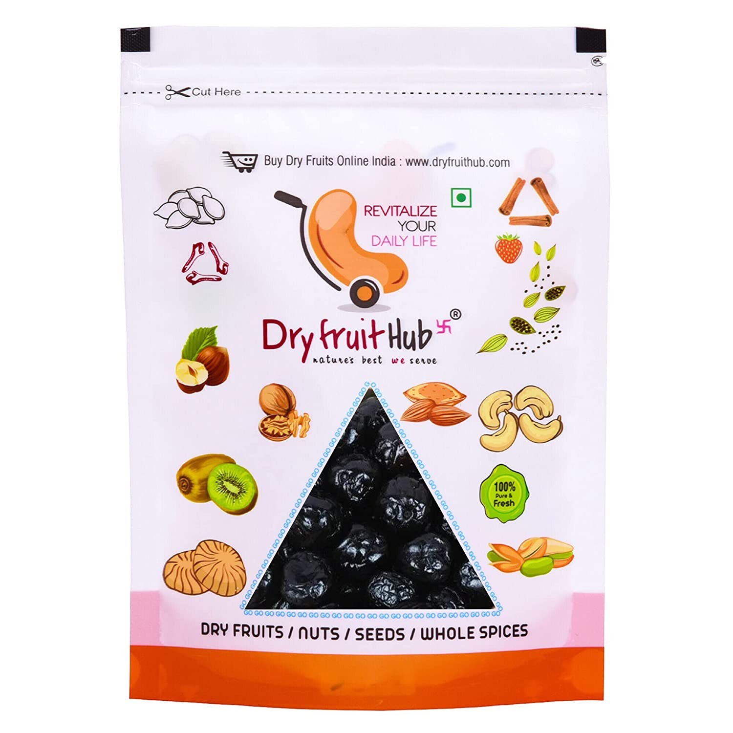 BLACK PLUMP  PER KG