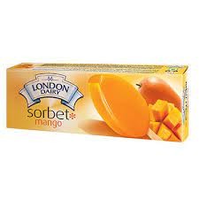 LONDON DAIRY SORBET MANGO 458G