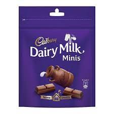 CADBURY MILK MINIS 126G