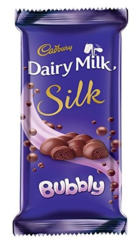 CADBURY BUBBLY SILK 120G