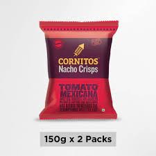 CORNITOS NACHO TOMATO MEXICANA NO ONION NO GARLIC 150G