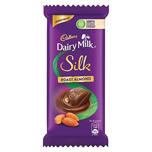 CADBURY SILK R ALMOND 58G