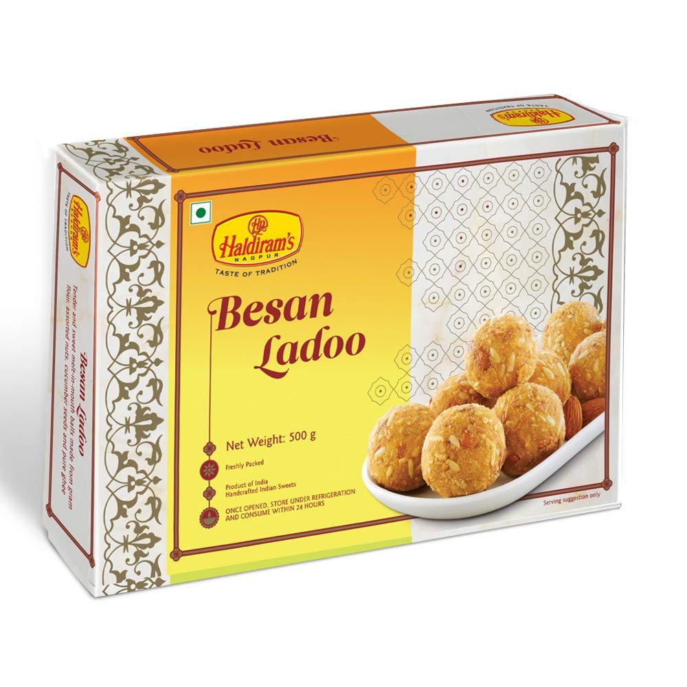 HALDIRAM BESAN LADOO 500G