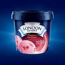 LONDON DAIRY STRAWBERRY CHEESECAKE 500ML