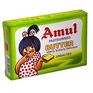 AMUL BUTTER UNSALTED 100GMS