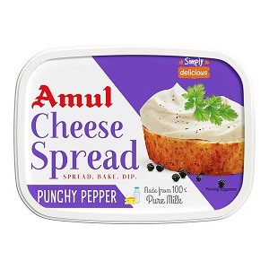 AMUL CHEESE SPREAD PEPPER 200G