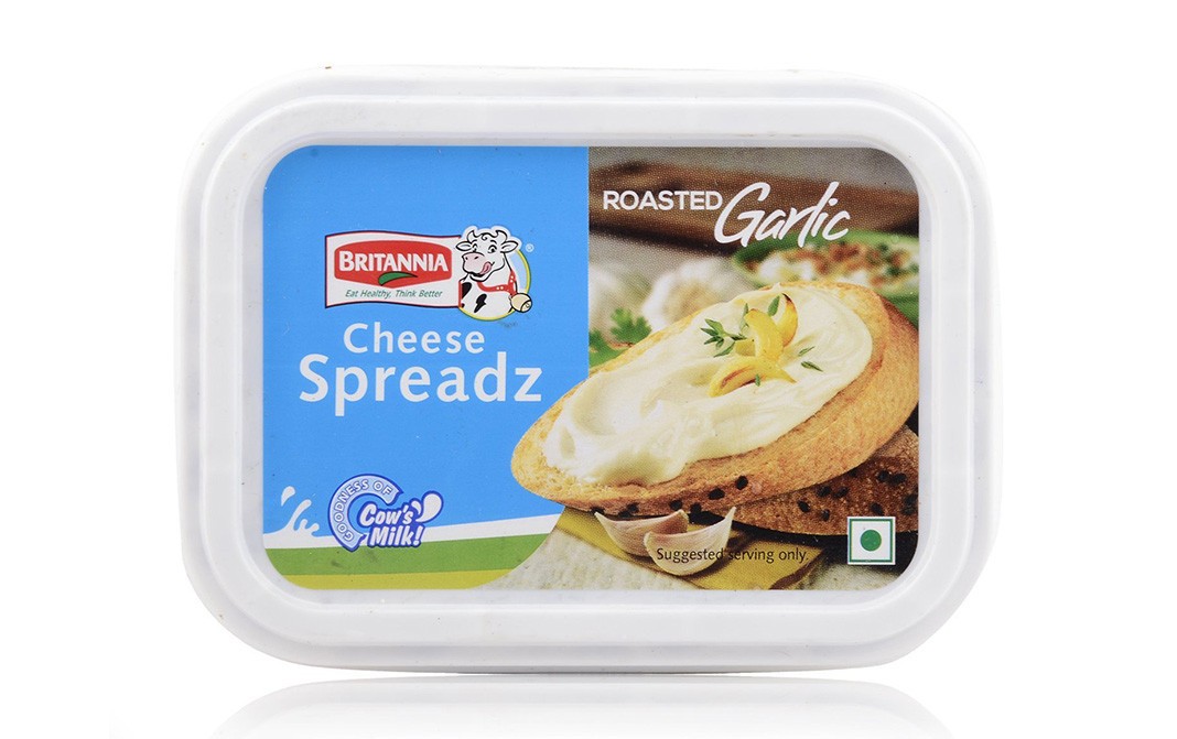 BRITANIA CHEESE SPREAD R GARLIC 180G