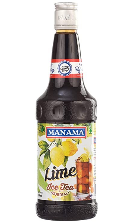 MANAMA LIME ICE TEA 750ML