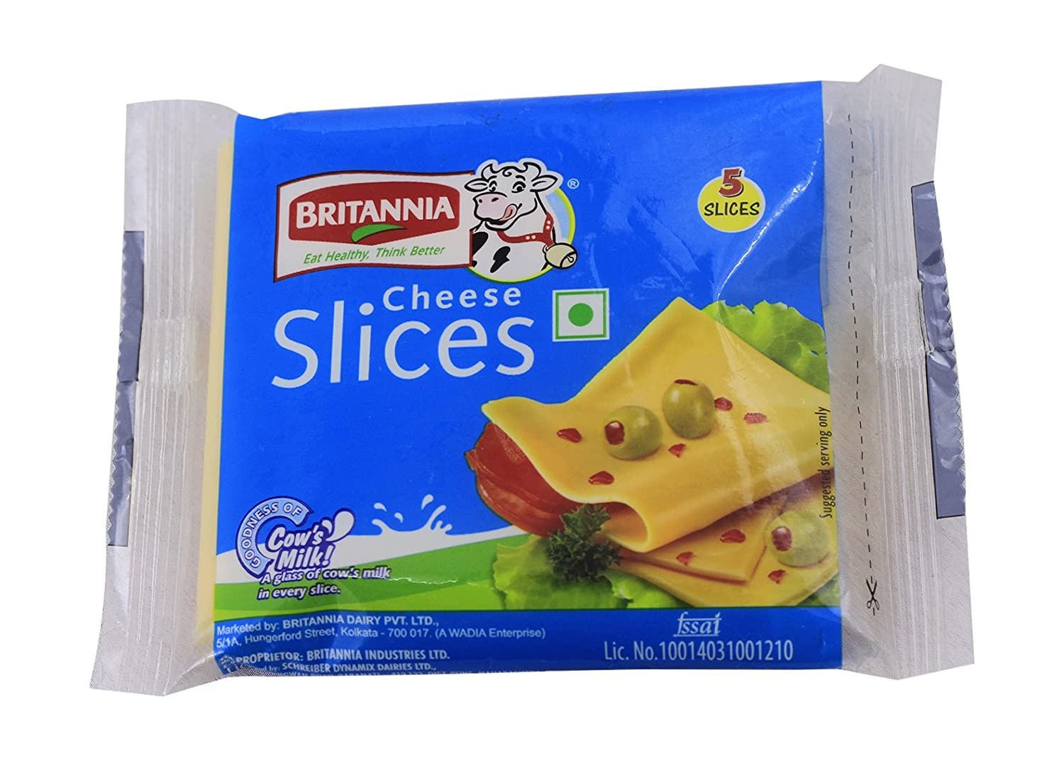 BRITANIA CHEESE 5 SLICES