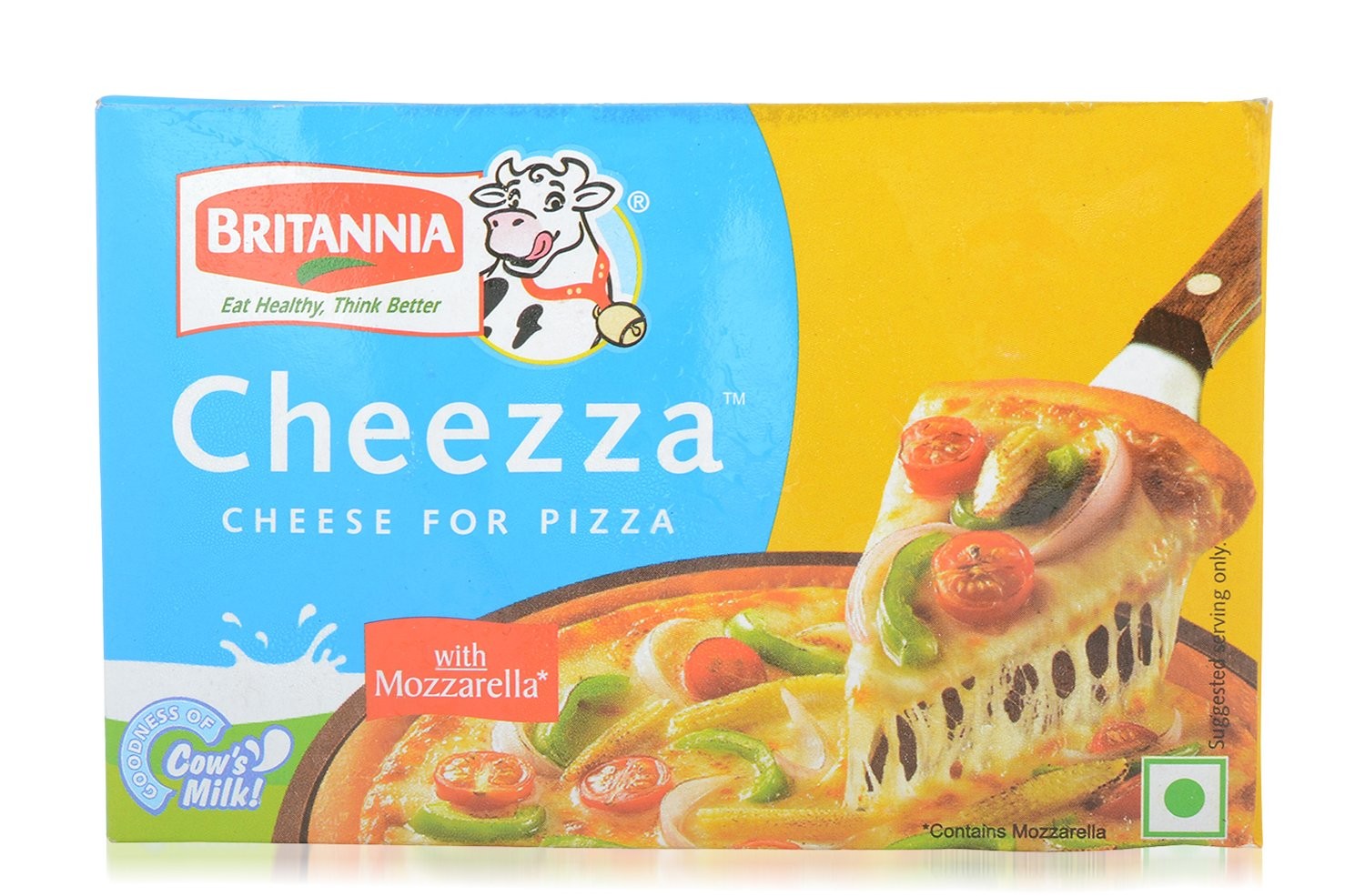 BRITANIA CHEESE PIZZA BLOCK 400G
