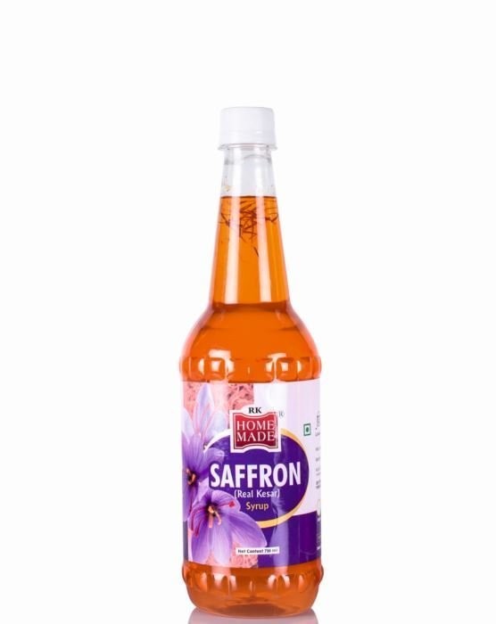 HOME MADE SAFFRON SYRUP 750ML