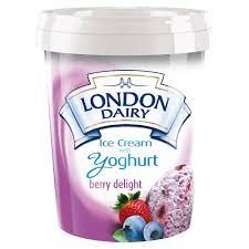 LONDON DAIRY YOGHURT BERRY LIGHT 500ML