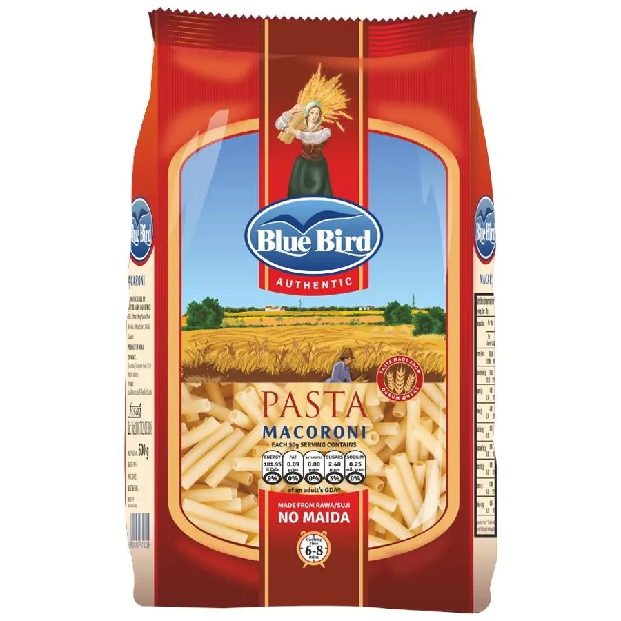 BLUE BIRD MACARONI 500G